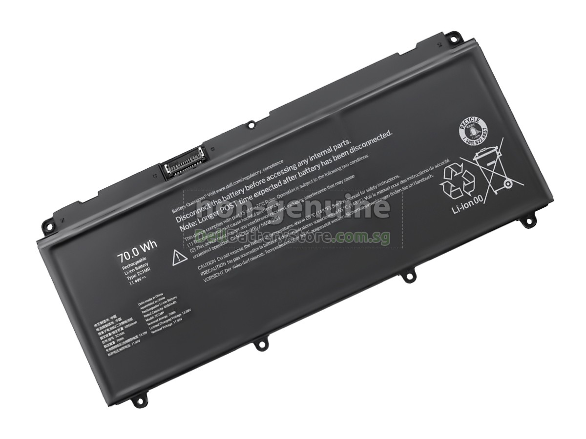 Dell 2C1MR replacement battery