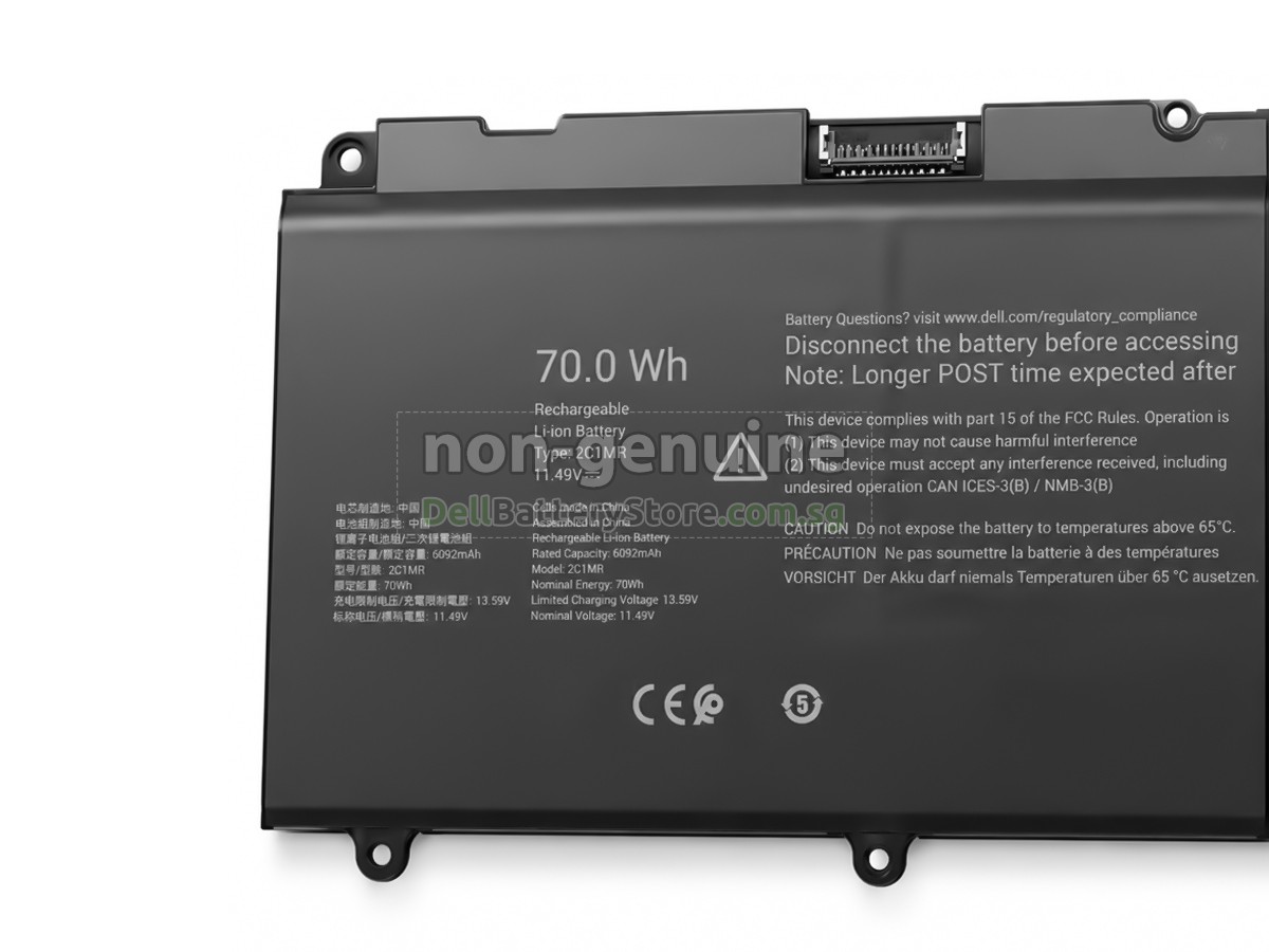 Dell 2C1MR replacement battery