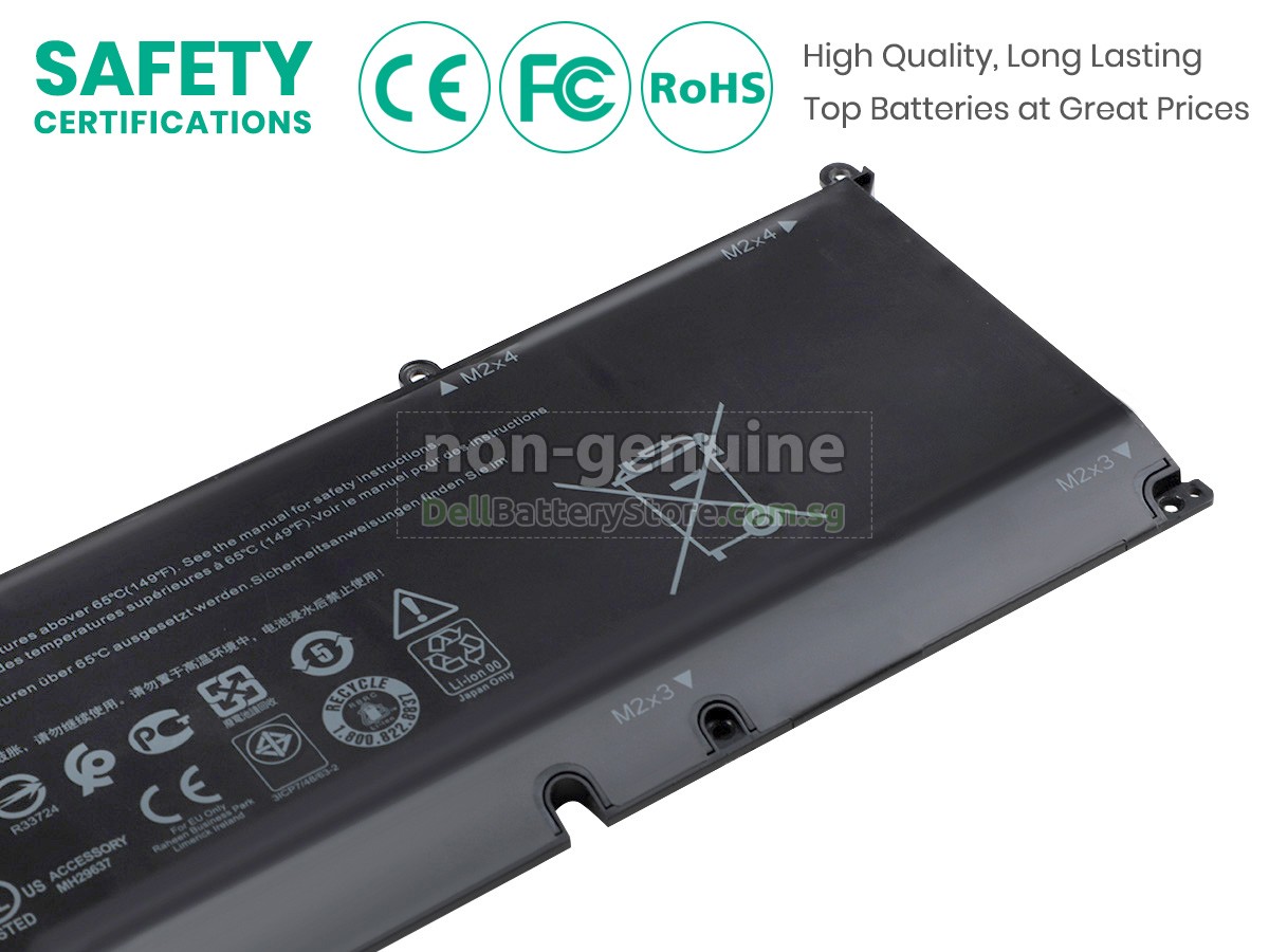 Dell P106F replacement battery