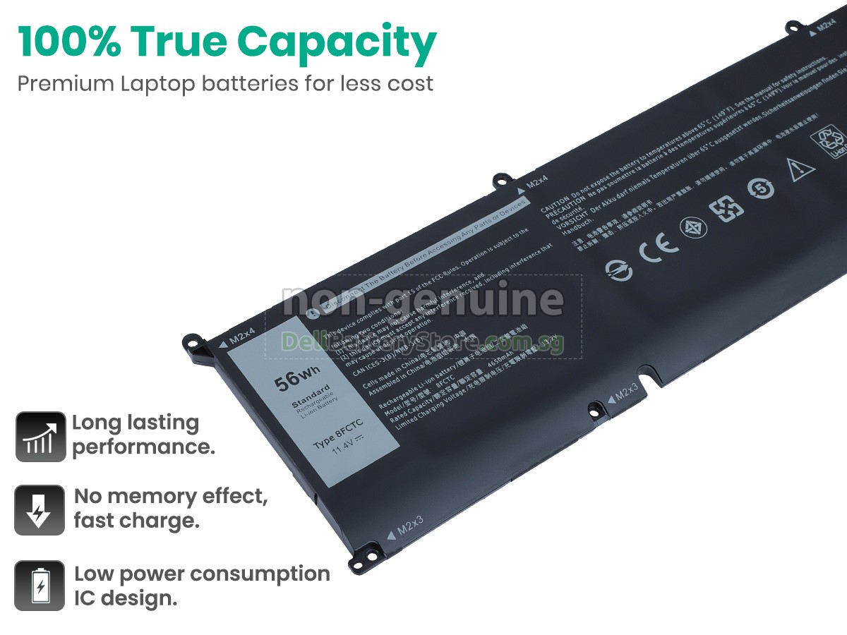 Dell P106F replacement battery