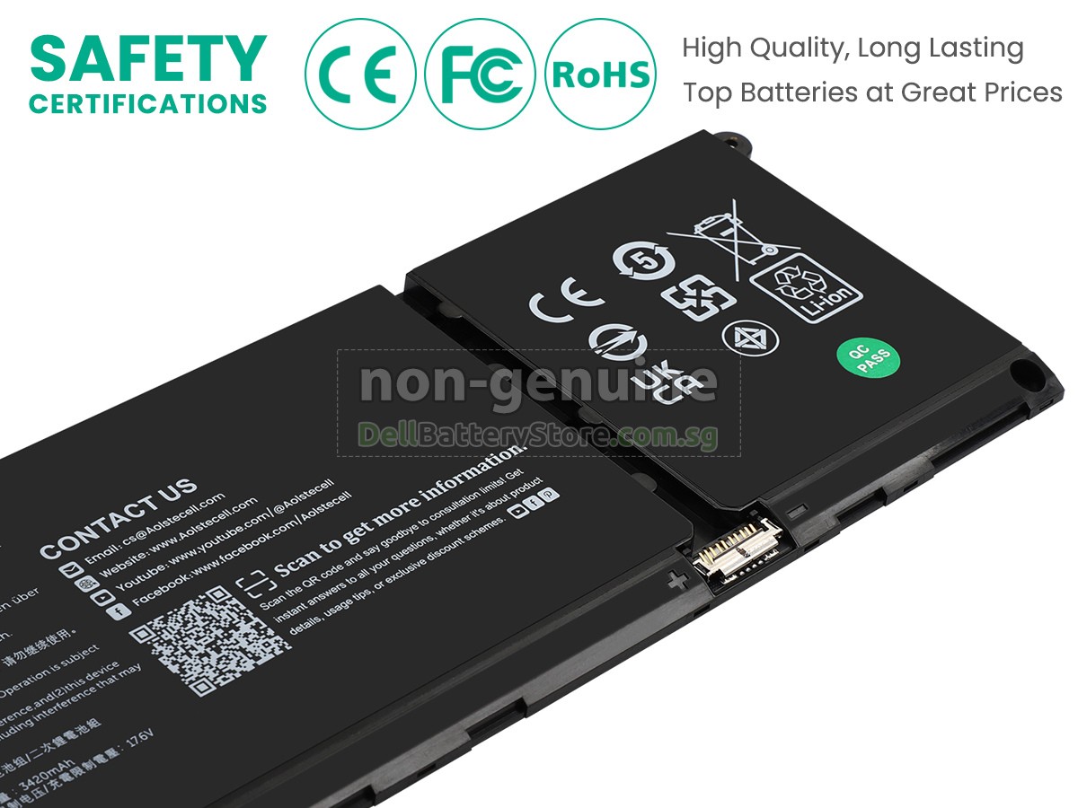 Dell P106F replacement battery